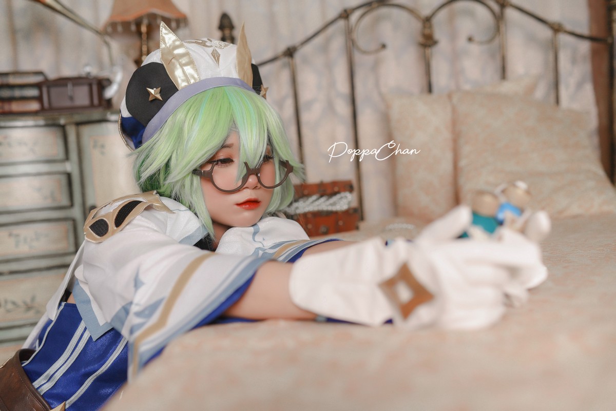 PoppaChan Sucrose Cosplay (Genshin Impact) – 29 Photos 14 Videos 163MB插图2