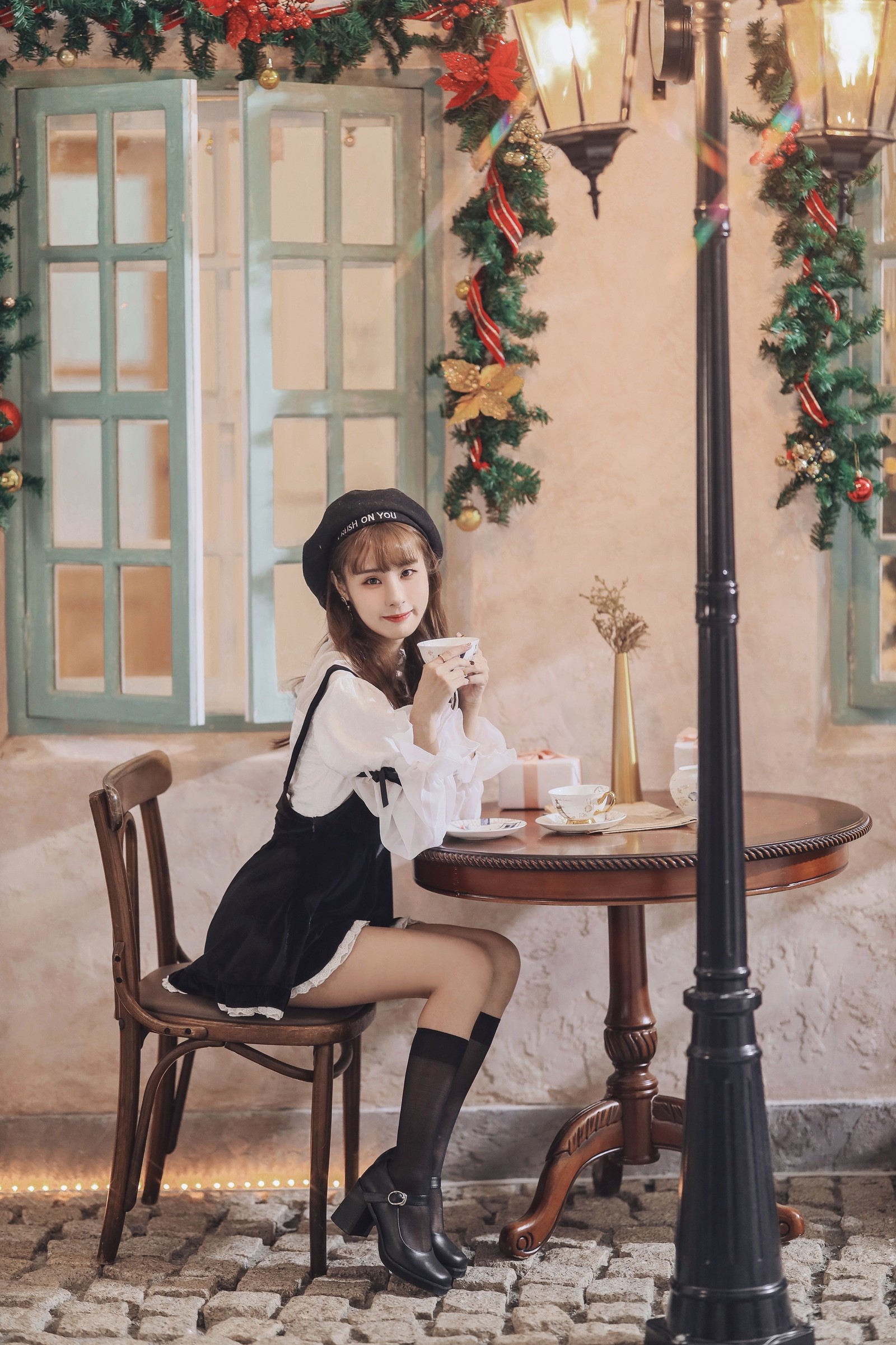 泥泥汝 圣诞主题 A 写真图集｜节日风格高清摄影（50P｜192MB）插图4