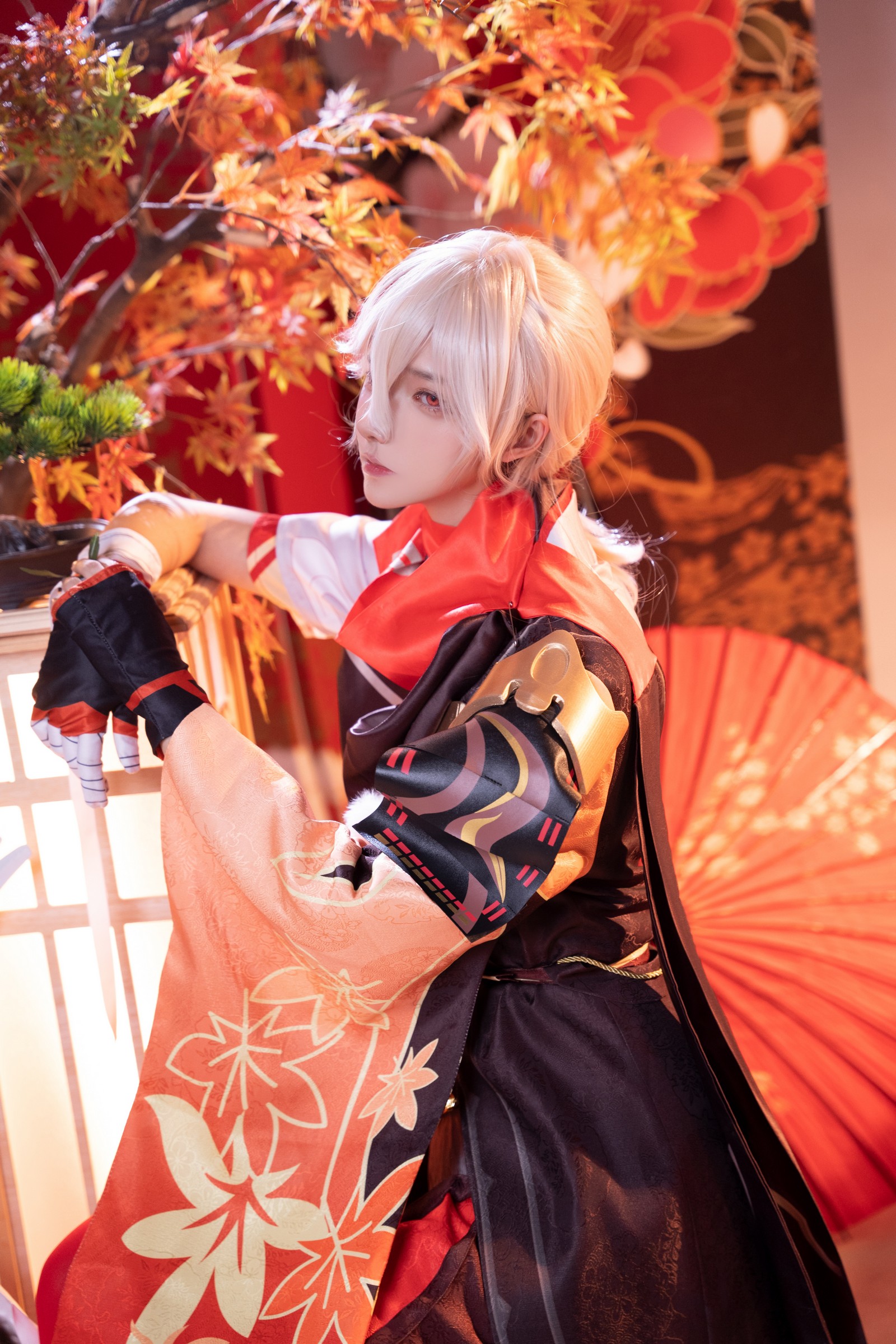 Seya-狮砸 – 原神 枫原万叶 Cosplay 高清写真（9P-88MB）