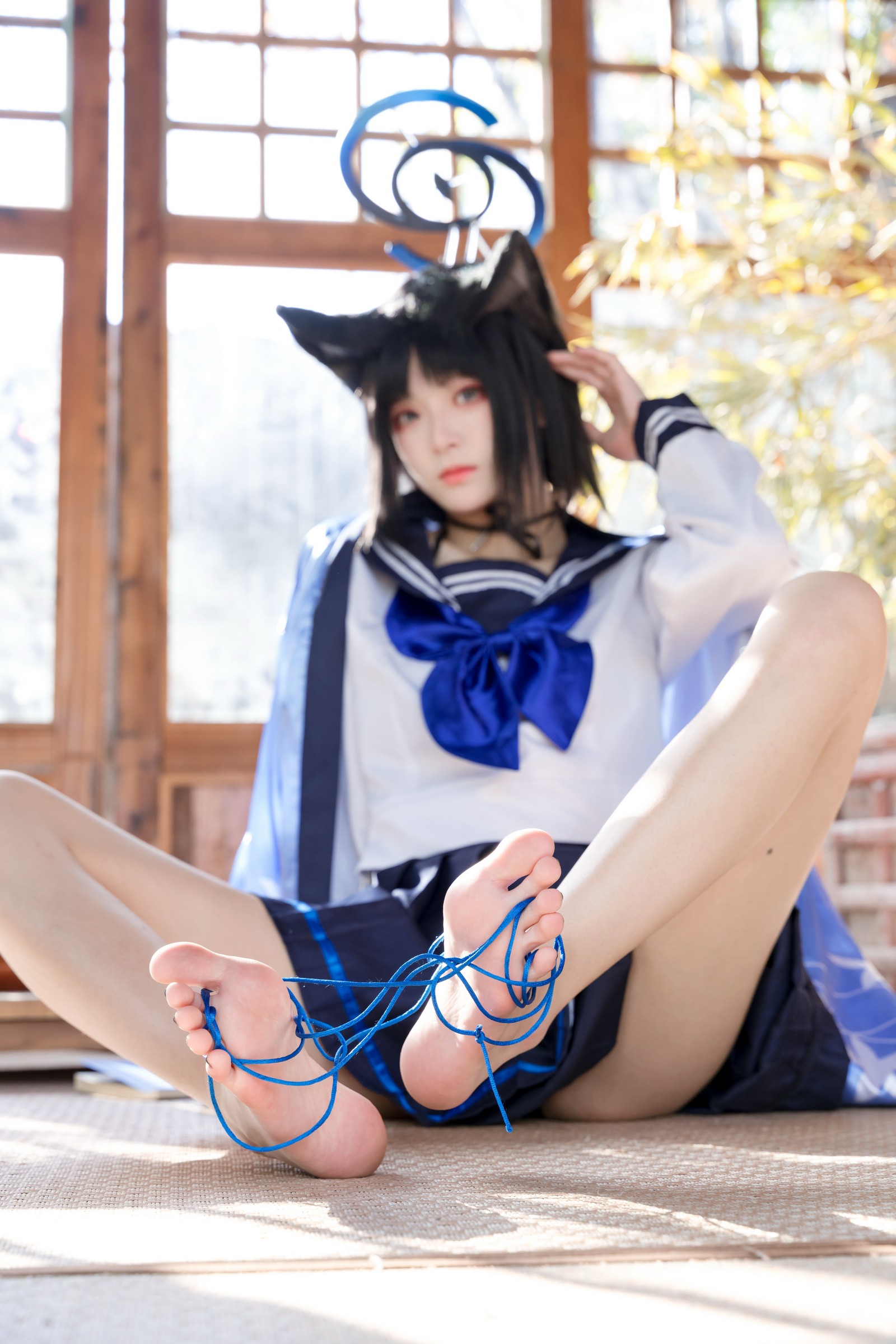 九柒喵 – 桐生桔梗 Cos 高清大合集（88P-470MB）和风旗袍写真插图3