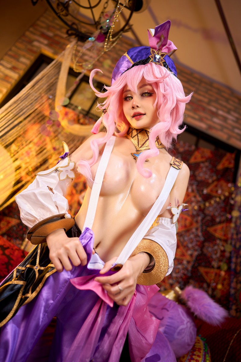 Joyce Lin2x Dori Cosplay Genshin Impact 高清写真 48P插图5