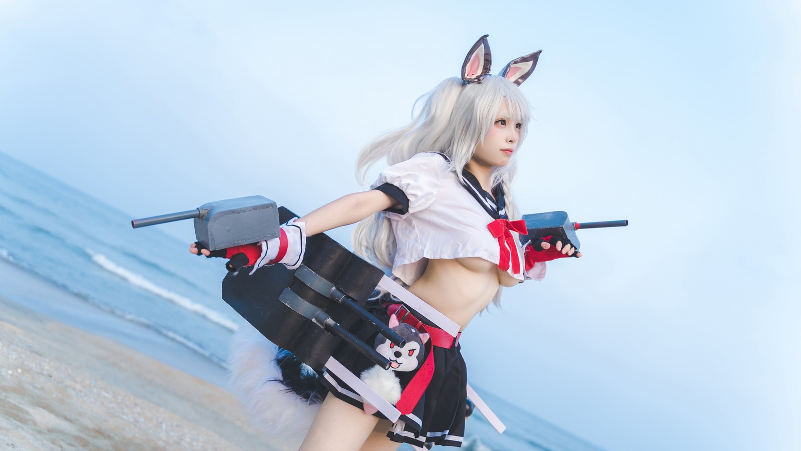 三無人型作品在线欣赏：碧蓝航线夕立少女写真（9P／25.4M）插图2