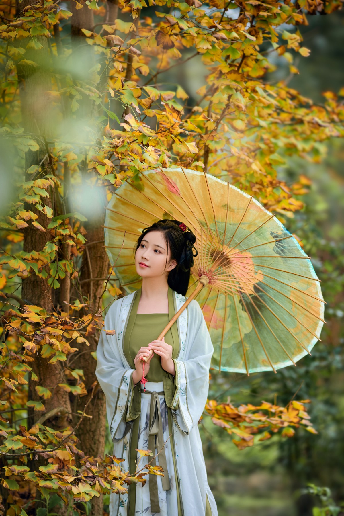 年年nnian 秋兮主题写真 秋日氛围感图集插图2