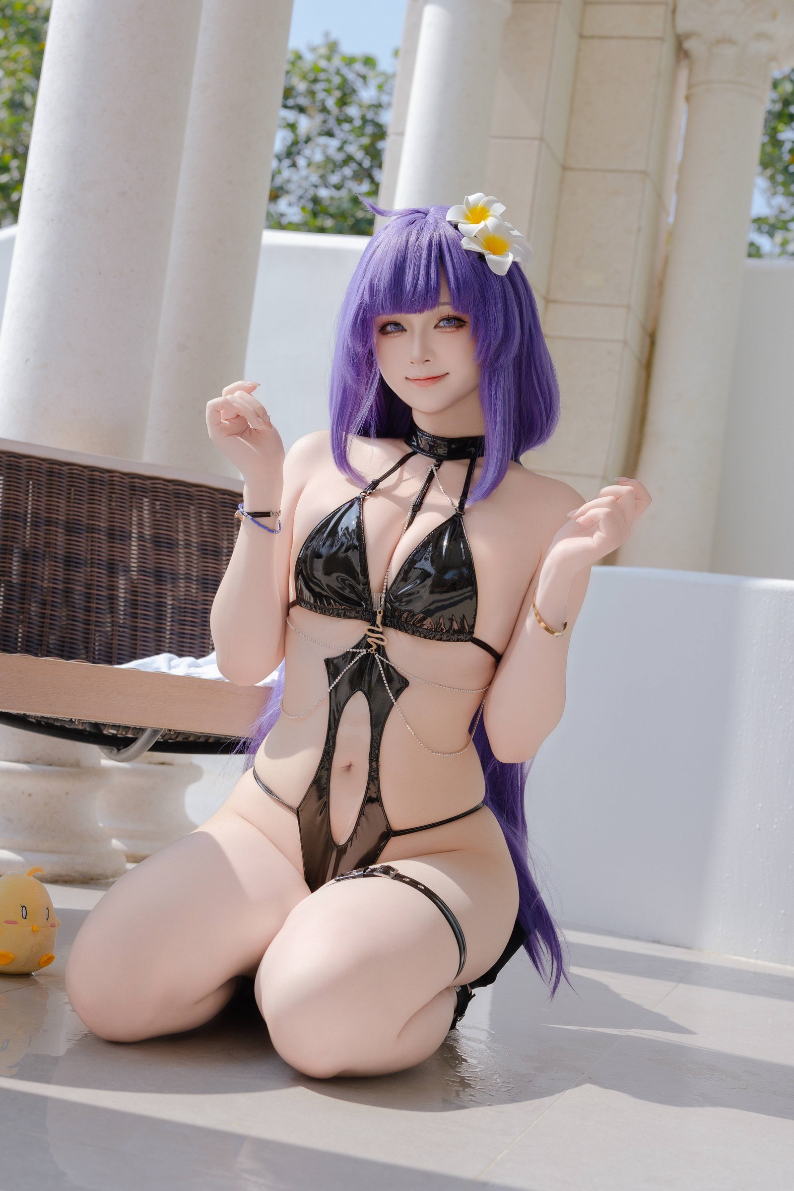 屿鱼 Yuyu Mogador 水着 Cosplay 写真图集（81P｜240MB）插图7