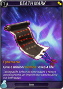 Death Mark - Provided by Terminal