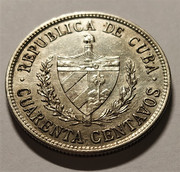 40 Centavos - Cuba, 1920 - Dedicada a deltax IMG-20200722-201906