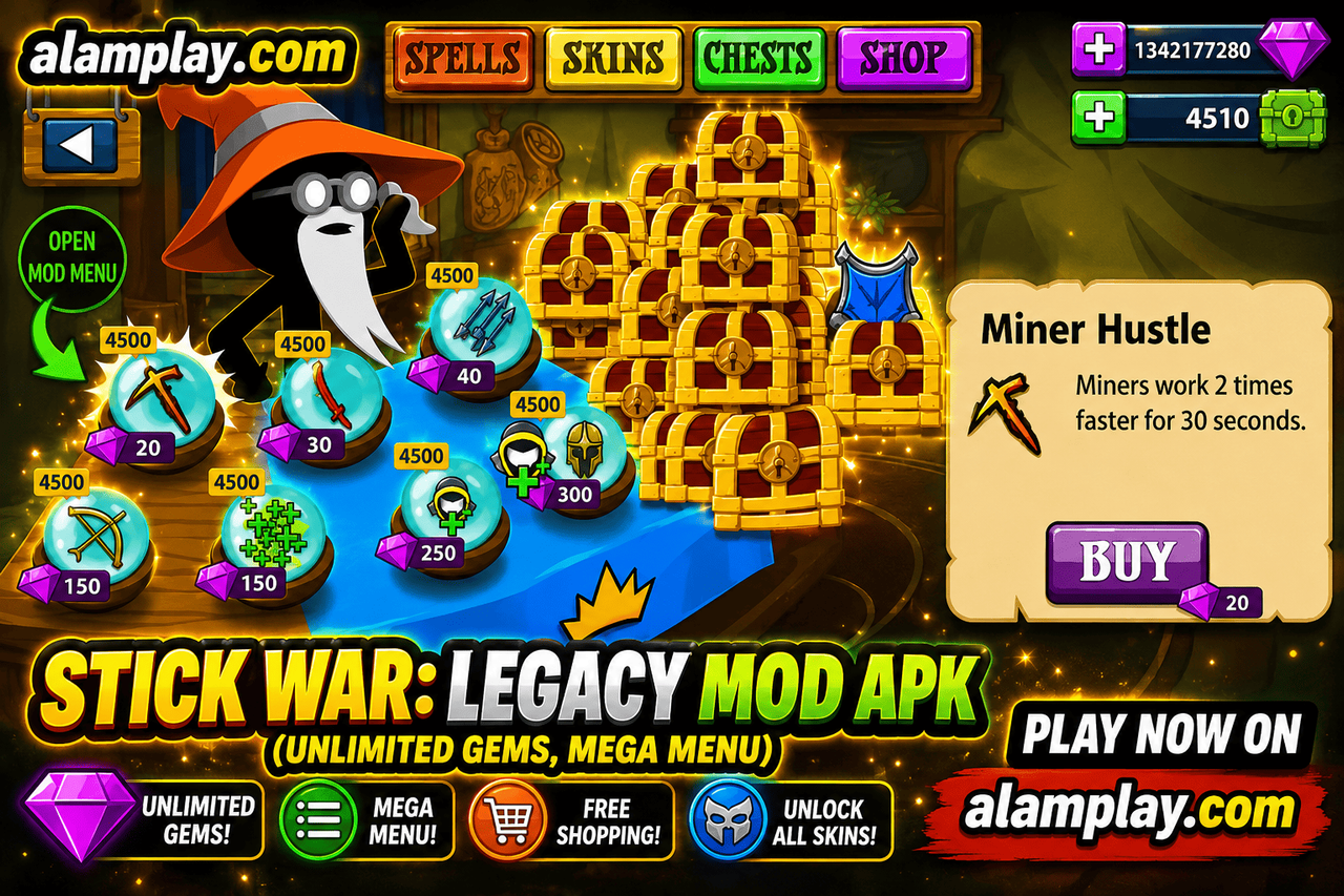 Stick War Legacy Mod Menu screenshot 4 — gameplay