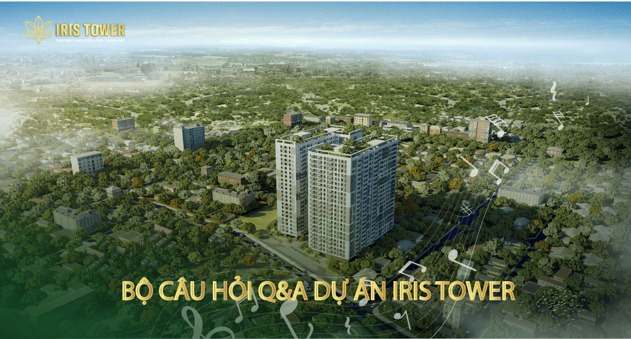 Mặt bằng tổng thể tháp iris Tower dự án Parkview Apartment Bình Dương