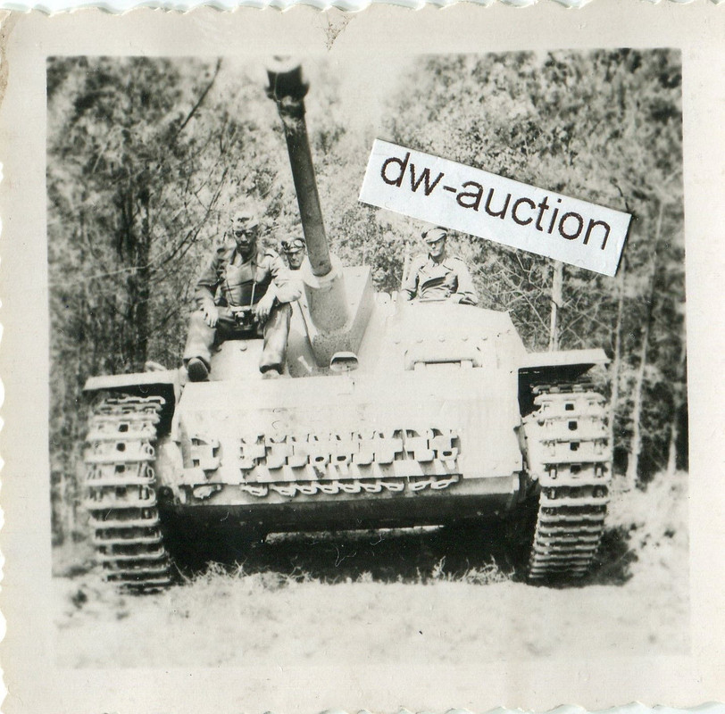 Sturmgeschütz Abt. , Stug Langrohr mit Kommandan