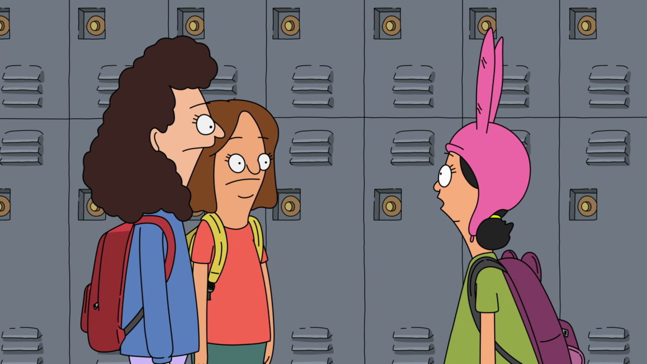 Bob's Burgers S10E13 Three Girls and a Little Wharfy (1080p HULU Webrip x265 10bit EAC3 5.1 - Goki)[TAoE]