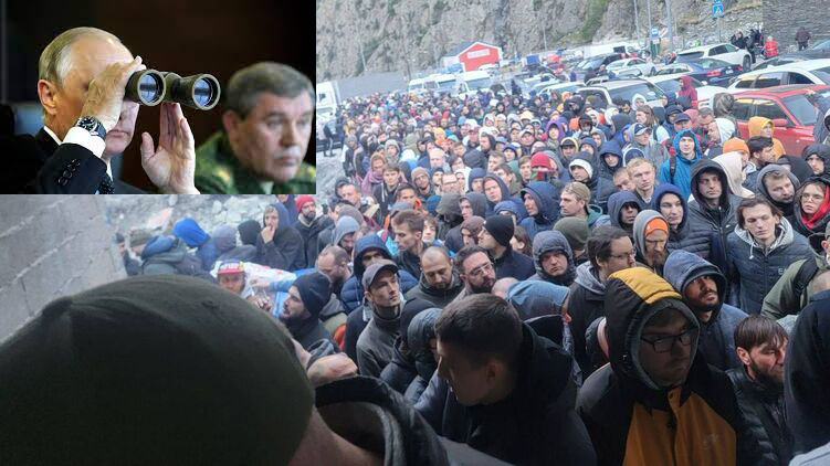 Более 200 тысяч россиян бежали из страны после оглашения фюрером мобилизации