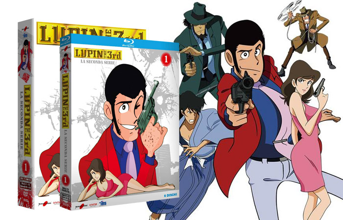 Lupin III - La Seconda Serie (2020) [1 Cofanetto) 6x Full Blu ray DTS HD MA VIP