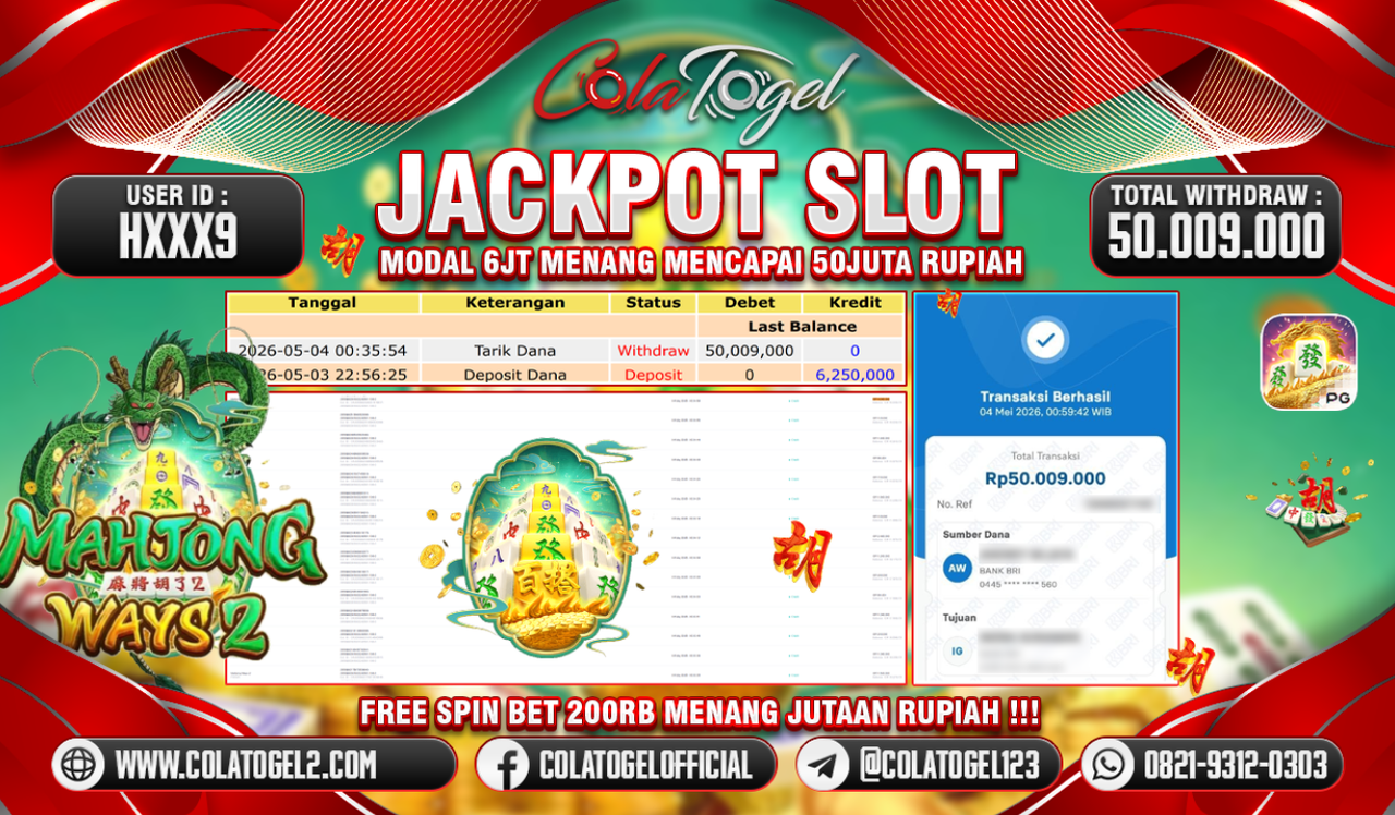 JACKPOT SLOT GACOR!!