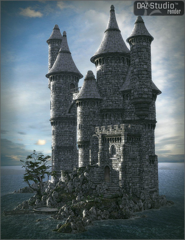 Worlds Of Fantasy : Island Castle Worlds Of Fantasy : Island Castle