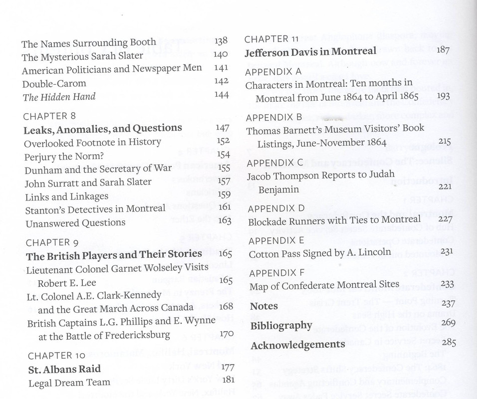 Table of Contents pg 2