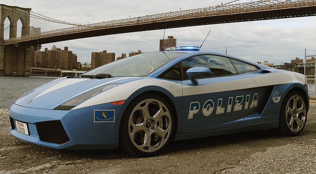 Lamborghini-Gallardo Polizia