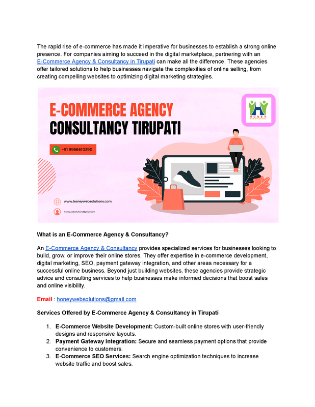 E-Commerce Agency & Consultancy Tirupati (1)