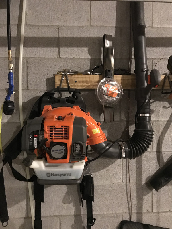Backpack blower storage Lawn Care Forum