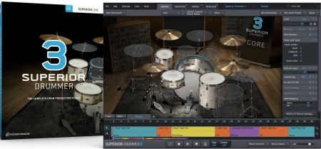 Toontrack Superior Drummer v3.2.4 Rev2 macOS