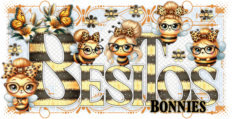 Besos Abejitas con Gafas bonnies