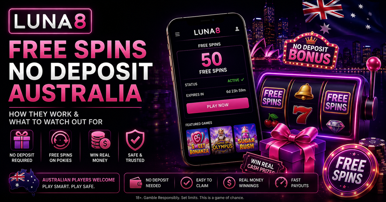 free spins no deposit australia