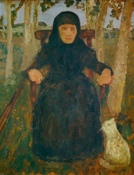 1-Paula-Modersohn-Becker-Sitzende-Alte-mit-Katze-Meister-Drucke-686680