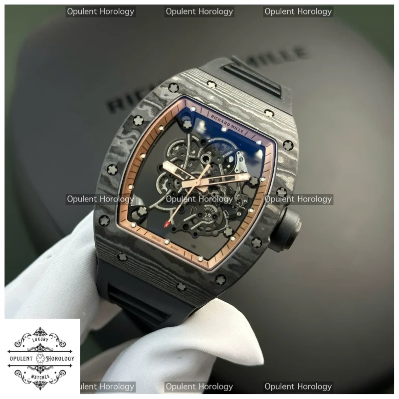 Richard Mille RM055 Bubba Watson Asia Edition - Carbon TPT 1:1 Super Clone