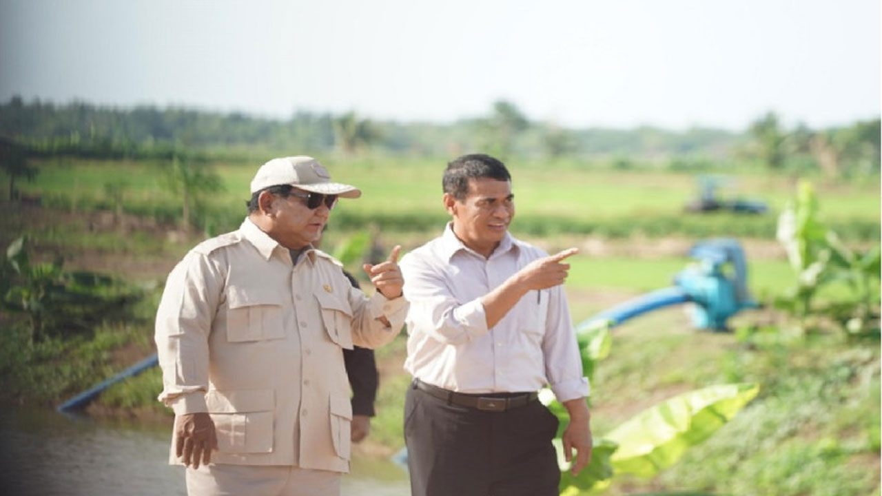 Prabowo Luncurkan Gerina di Sumsel