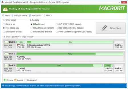 Macrorit Data Wiper 6.3.0 + Portable
