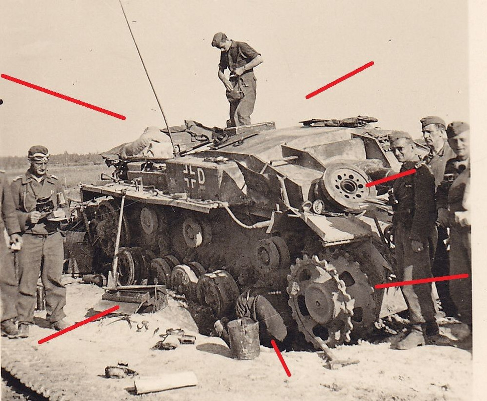 Russland Sturmgeschütz-Abteilung 209 STUG III Fr