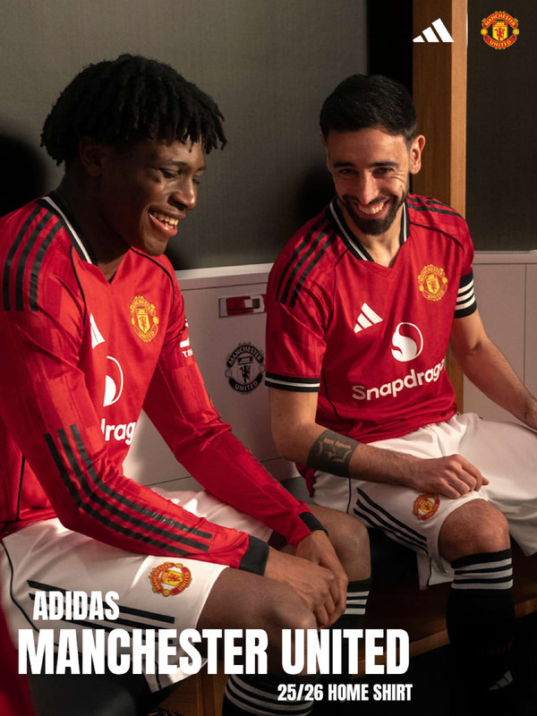 Manchester United 2025-26 Home Jersey Player Version