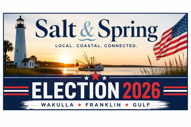 Salt & Spring Election 2026 — Wakulla, Franklin and Gulf counties
