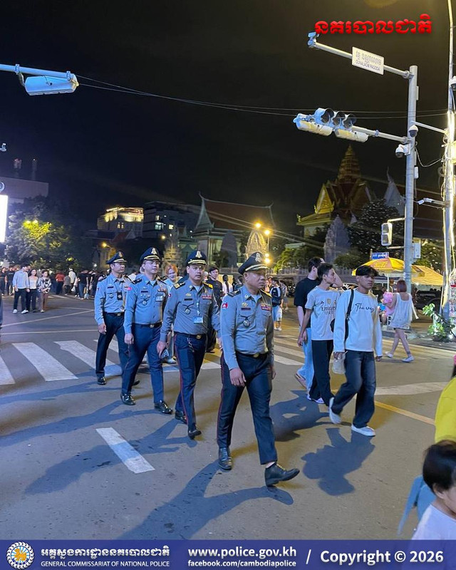 tourist police patrol phnom penh walking street cambodia news 2026 23565465