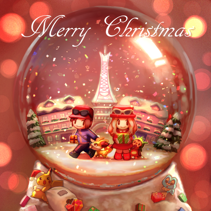 pikachu-serena-calem-fennekin-chespin-an