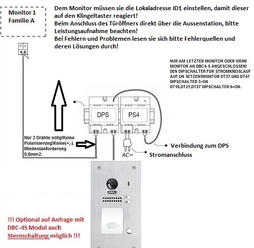 2 Wire Video Doorphone Video Intercom Camera 170 Product Video Ebay