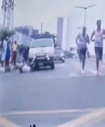 Ambulance Runs Over A female participant At the Access Bank Lagos City Marathon