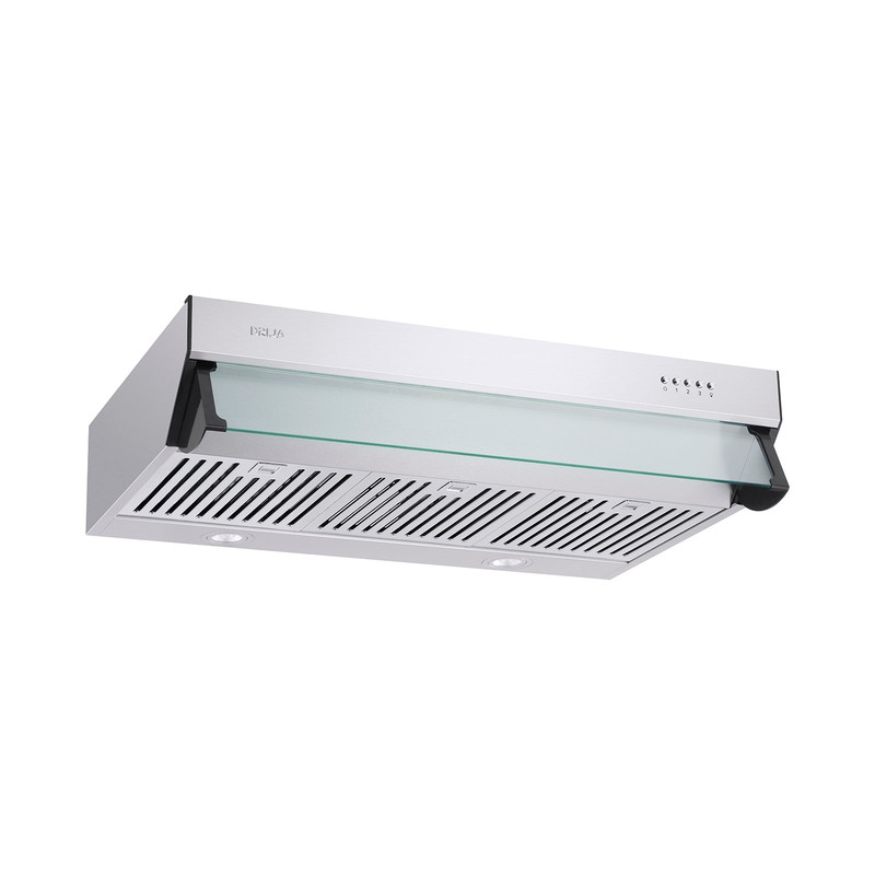 Extractor de grasa de pared Drija Compatto 76 en acero inoxidable.