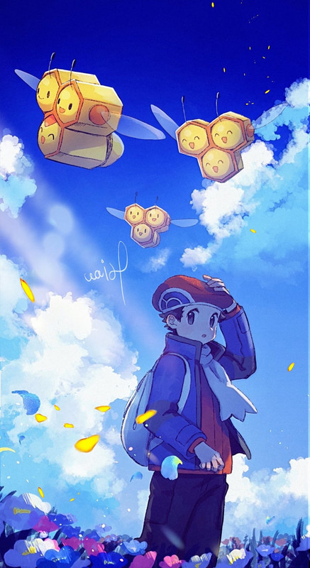 lucas-and-combee-pokemon-and-2-more-draw