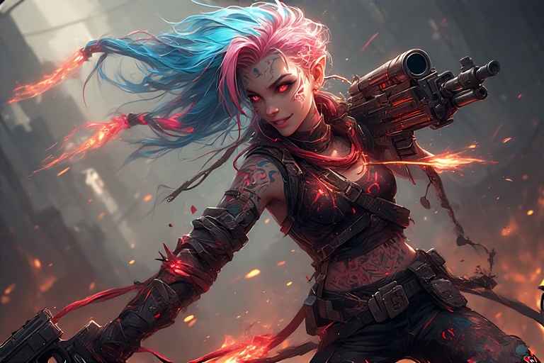 Playful-action-pose-Jinx-from-8