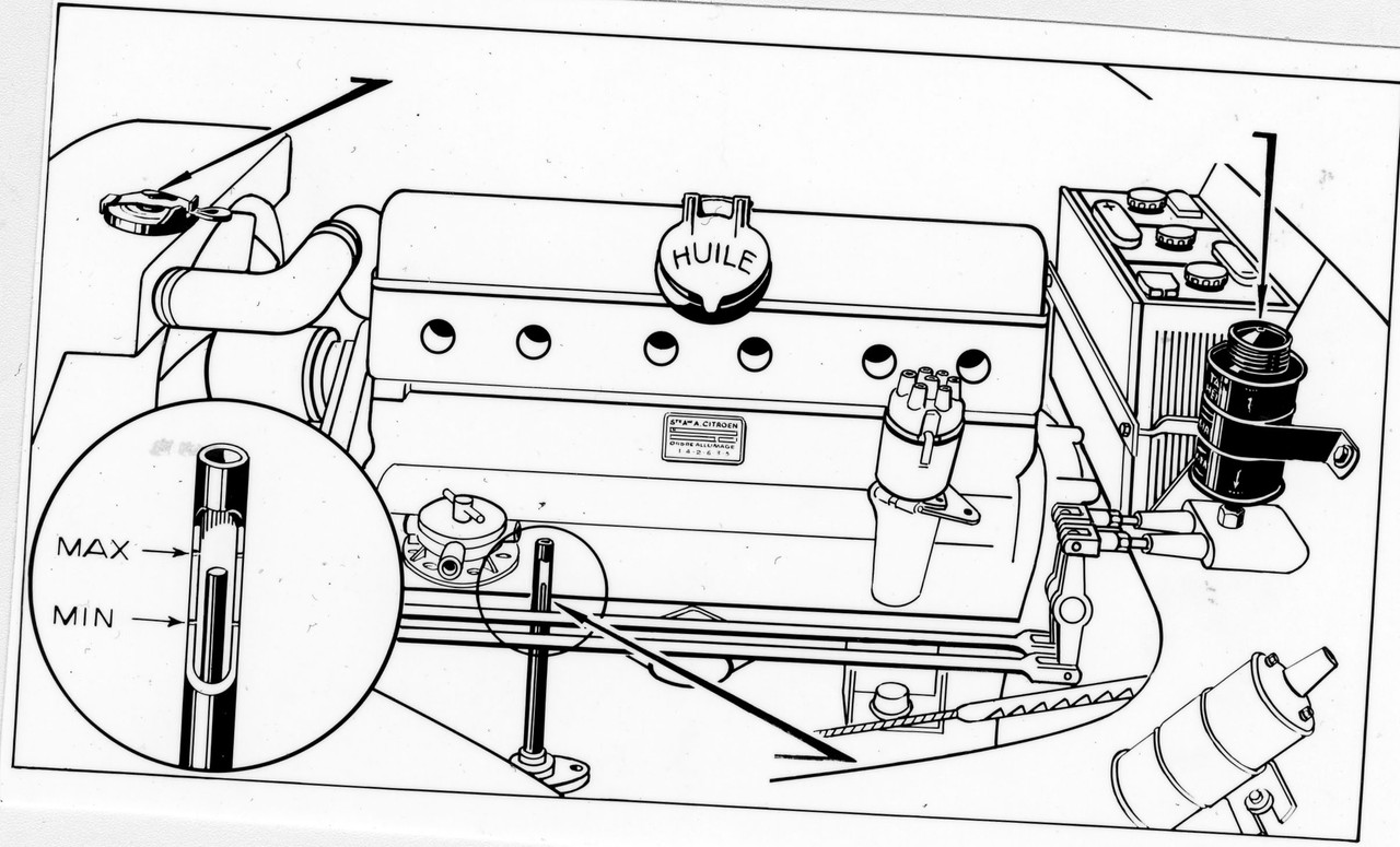 dessin jauge ? huile Traction - 2.211 -