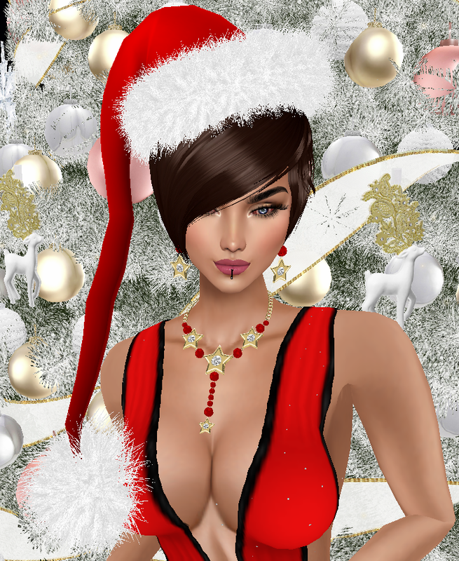 Missy-Christmas-Hat-White-n-Red