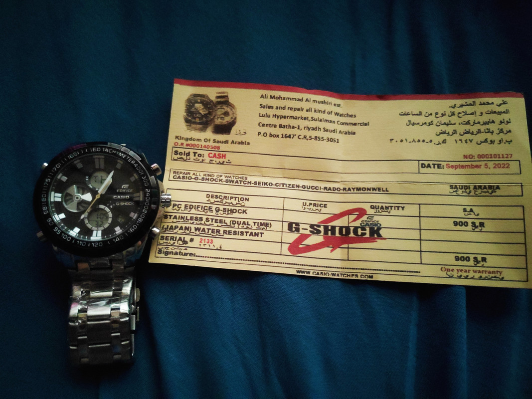 PhilippineWatchClub.org • View topic - Help! Is this Casio G Shock Edifice  2133AK fake or not???