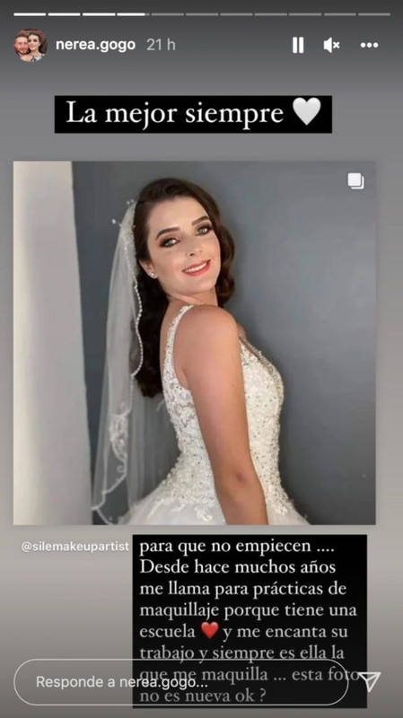 Prometida de Octavio Ocaña reaparece vestida de novia