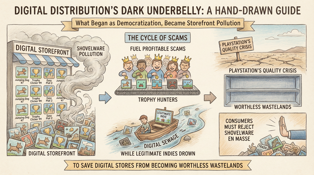 ThiGames Exposed - The Shovelware King Flooding PSN With Trophy-Bait Junk 1 Stack of generic video game cartridges in cardboard box