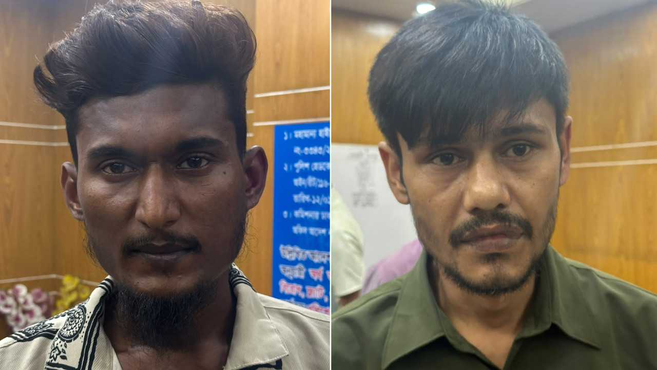 মিরপুরে চেকপোস্টে বিদেশি পিস্তলসহ ২ যুবক আটক