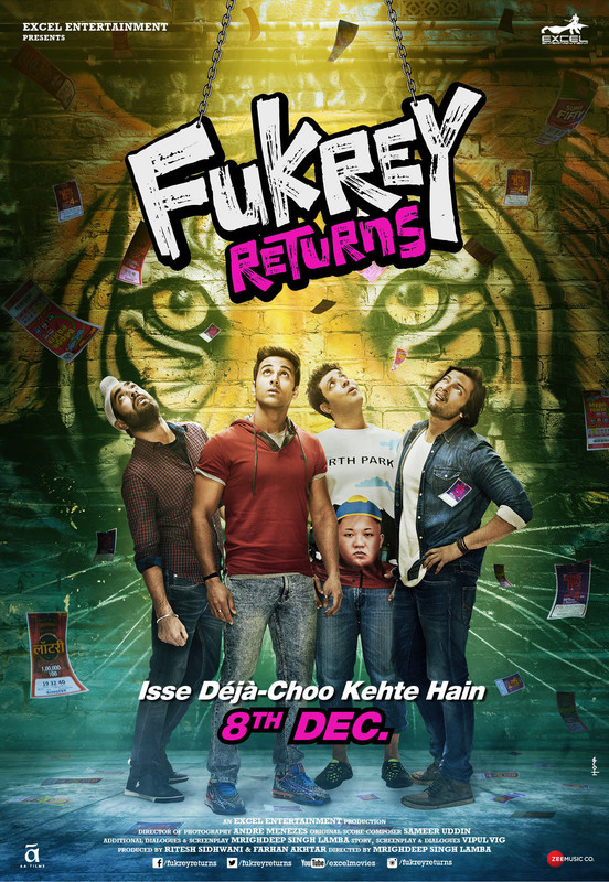 Download Fukrey Returns 2017 WEB-DL Hindi ORG 1080p | 720p | 480p [350MB] download