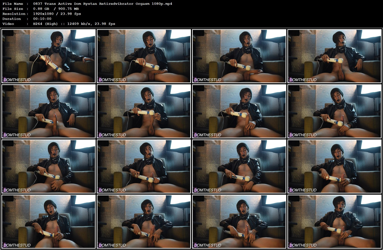 0837 Trans Active Dom Rystan Retiredvibrator Orgasm 1080p mp4