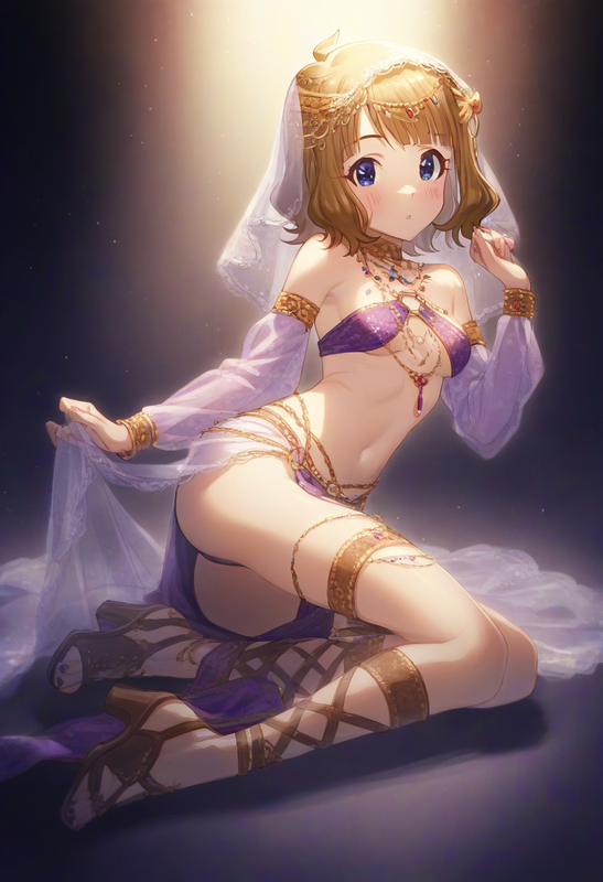 1girl, suou momoko (idolmaster million live!), kobayashi ritz (artist), {{reoen  s-4076859195