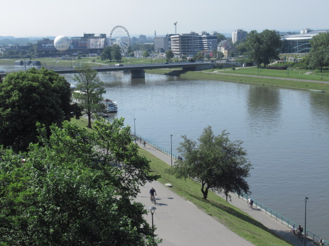IMG_6180Balon-widok ze Wzgórza Wawelskiego