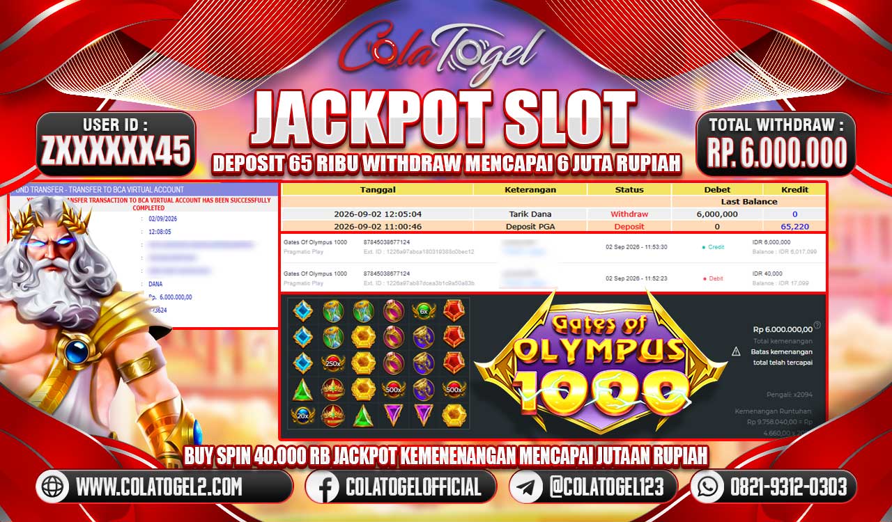 JACKPOT SLOT GACORR!!